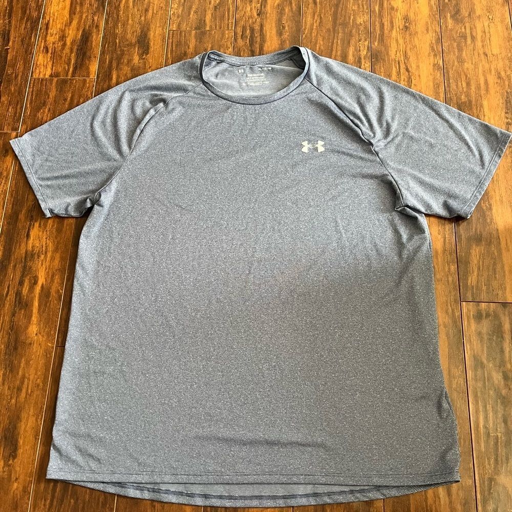 Grey Under Armour Mens Shirt